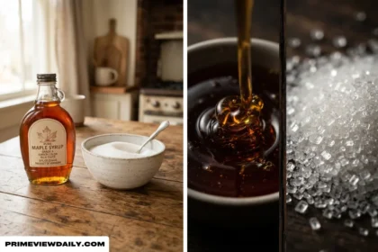 is maple syrup better than sugar